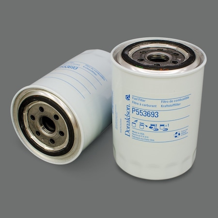 Donaldson Fuel Filter, Spin-On, Outer Dia 3.81 In. 97Mm P553693
